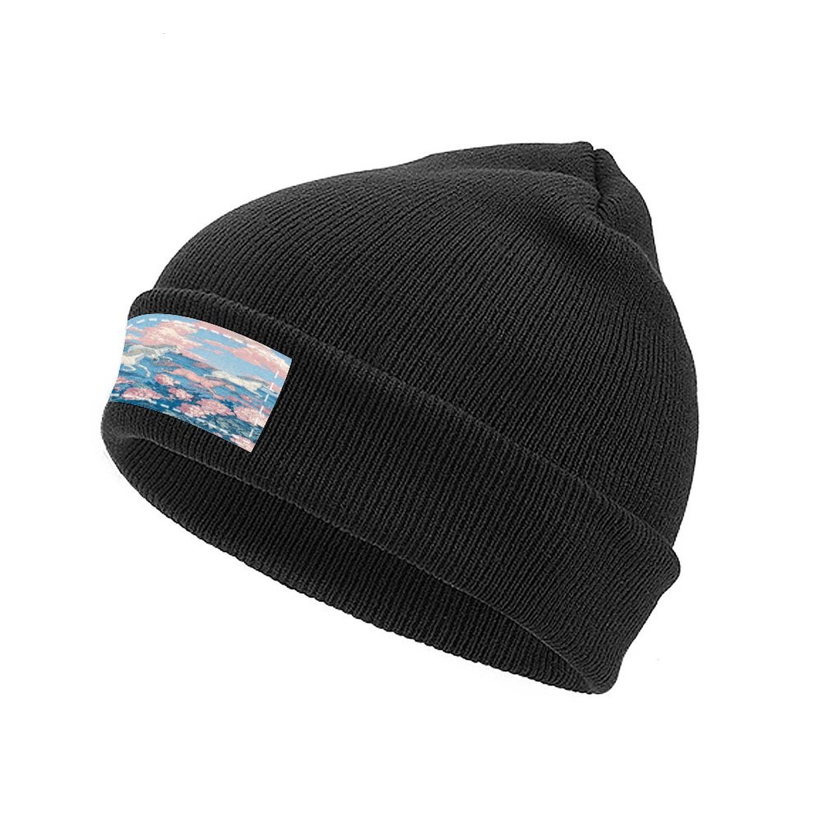 H Designer beanie hat beanie bonnet winter hat beanie luxury Horse striped pattern mens womens beanie winter skull cap bobble hat polo beanie H58