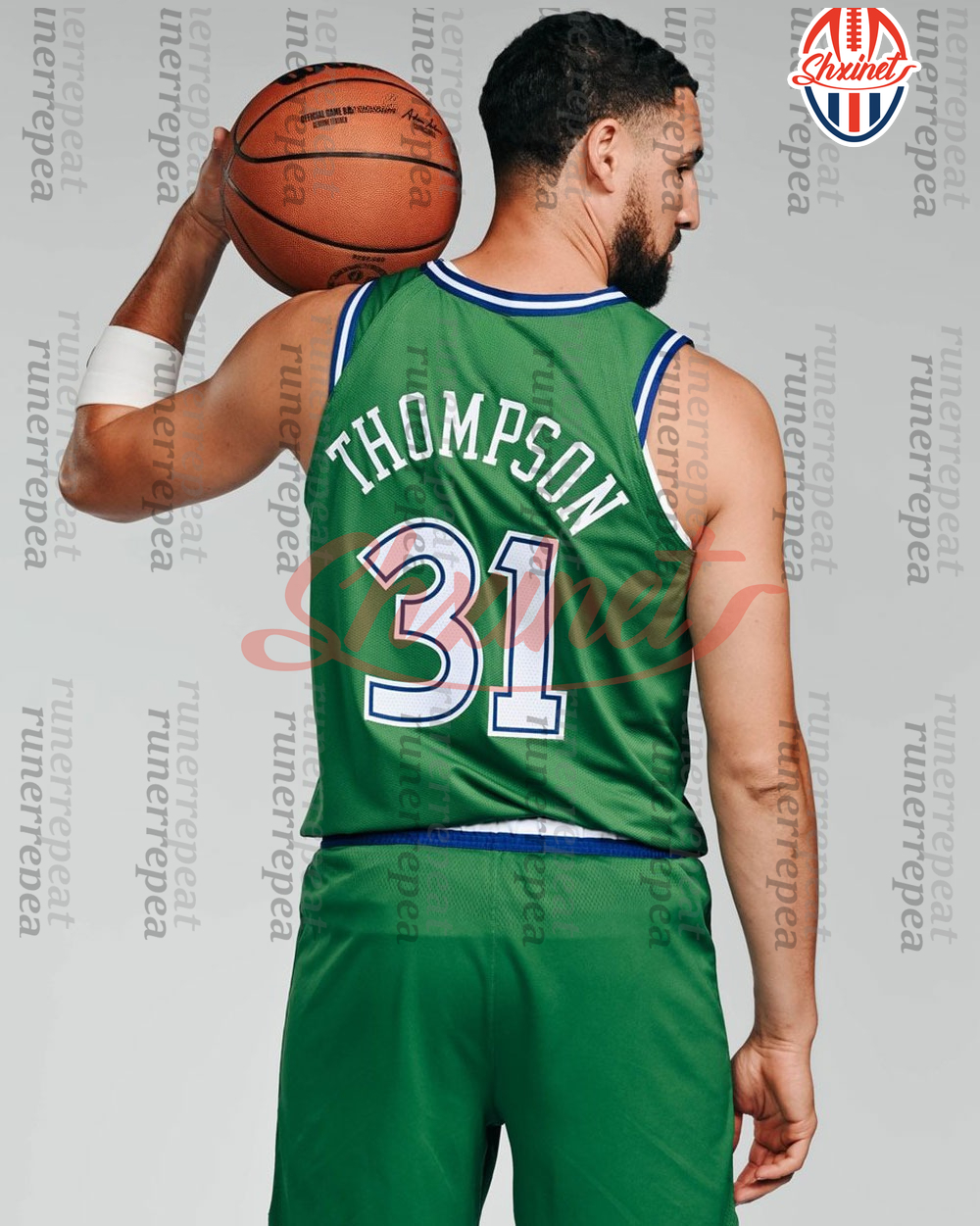 2025-26 Hardwood Classic Basketball Jersey 11 Irving Anthony 3 Davis Daniel 21 Gafford Klay 31 Thompson Cooper 32 Flagg Dwight 7 Powell Support Stitch