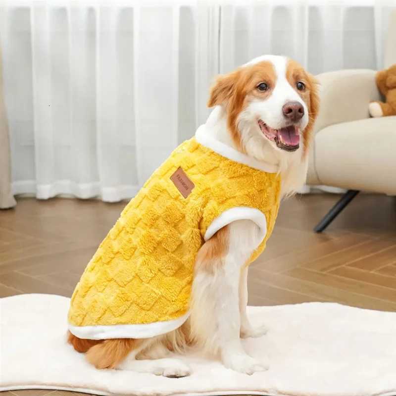 G6Big Dogs Clothes Winter Warm Sweater Pet Clothing Golden Retriever Dog Coats Sweatshirt Pets Puppy PulloverW251017