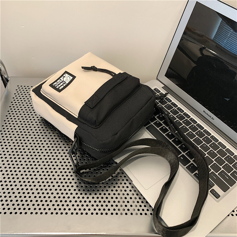 Designer Bag 2025 New Men's Small Crossbody Bag Trendy Brand Phone Crossbody Bag Ins Style Functional Japanese Luxury Bag Crossbody Backpack Casu