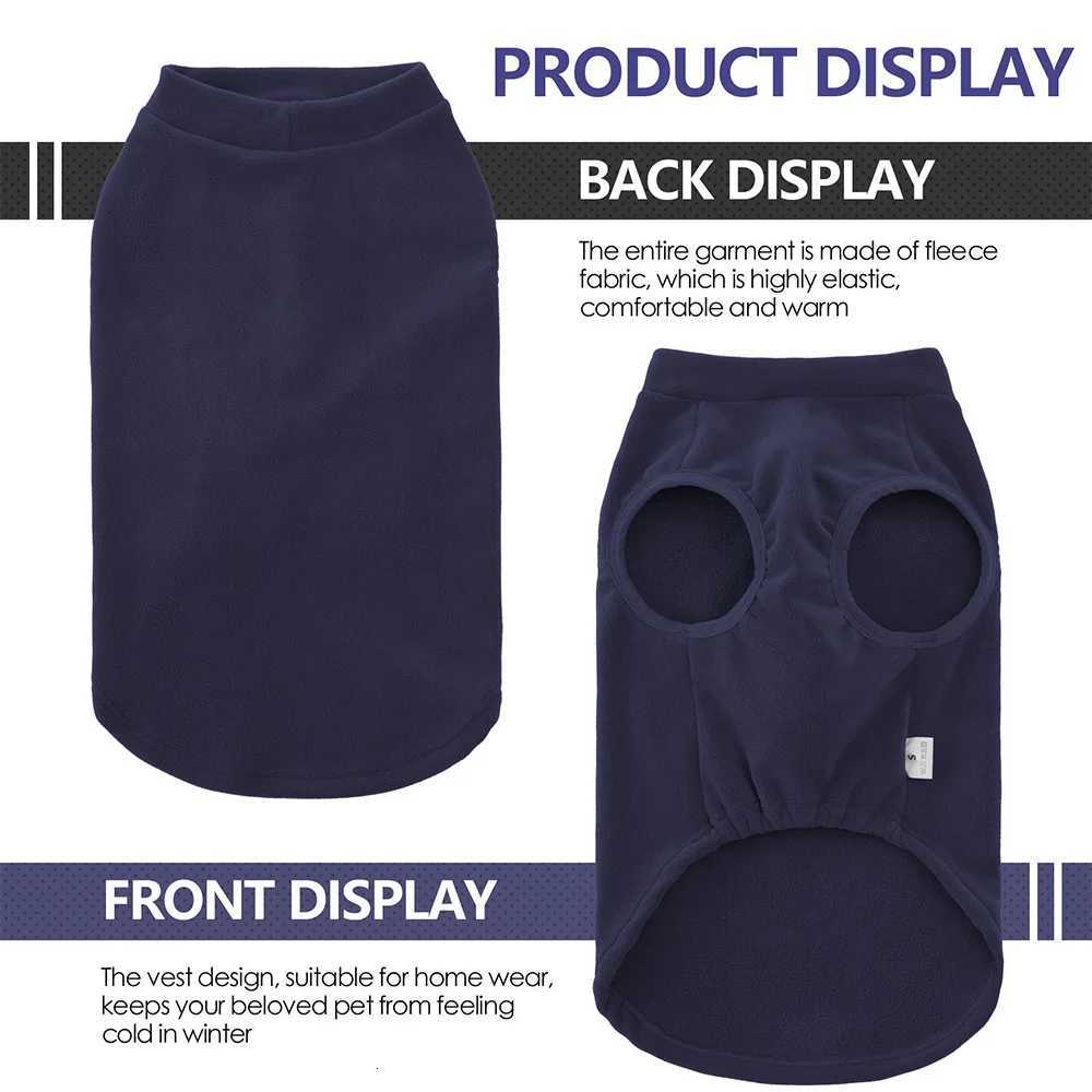 Warm Fleece Dog Clothes Winter Dogs Sweater Pajamas Super Soft Dogs Home Indoor Clothes For Medium Large Dogs Pet ClothingW251017