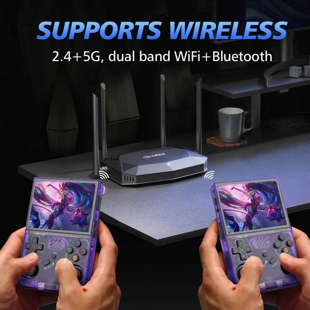 BOYHOM R36XX Retro Handheld Console OpenSource Linux System bultin wifi Game Consoles 35inch Sn Portable Video PlayerXJ251016