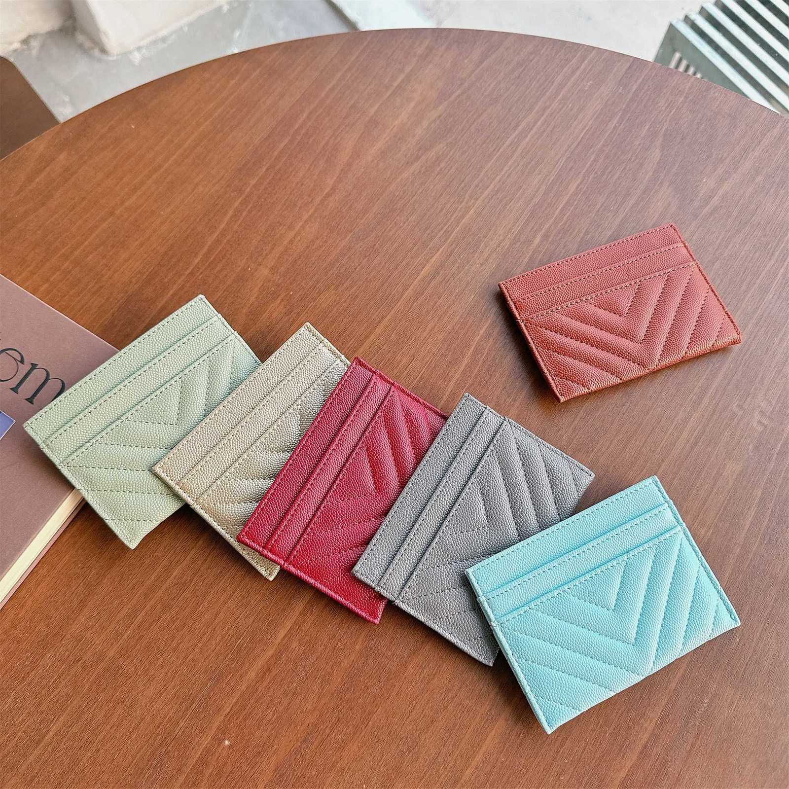ID Card Holder Candy Color Bank Credit Card Box Multi Slot Slim Card Case Wallet Women Men Business Card CoverW251017