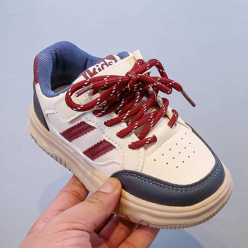 Childrens Casual Sneakers 318 Years Old Khaki Boys Girls Single Shoes Four Seasons Blue Soft Nonslip Kids De Training ShoesT251017