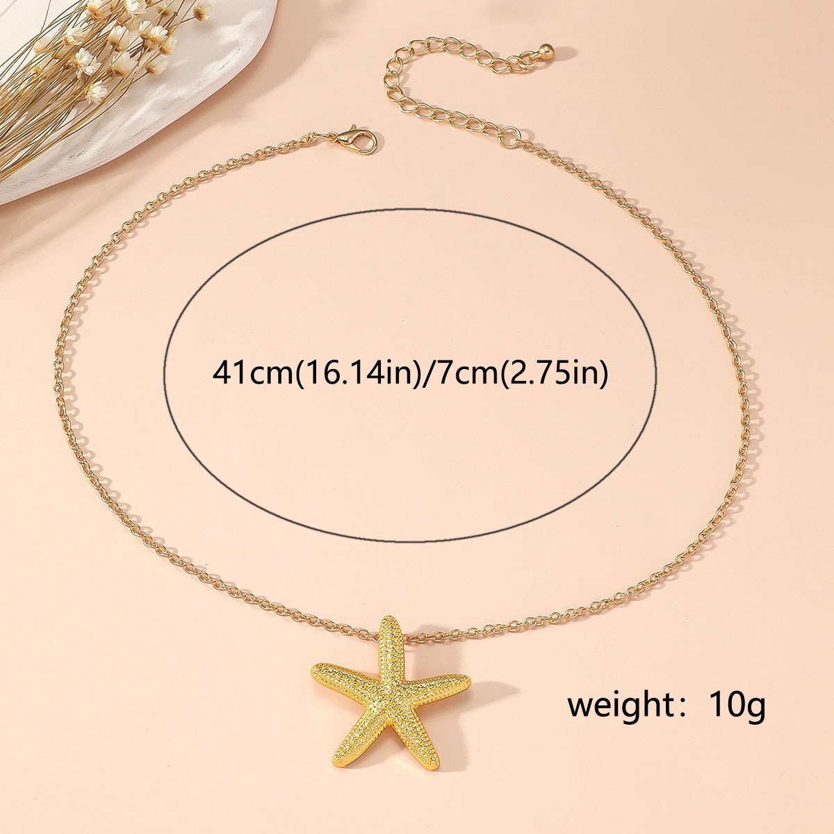 Light Luxury designer necklace gold Star Pink Little Fish Elegant Versatile Trendy Design Necklace Jewelry gold necklace free shippipng