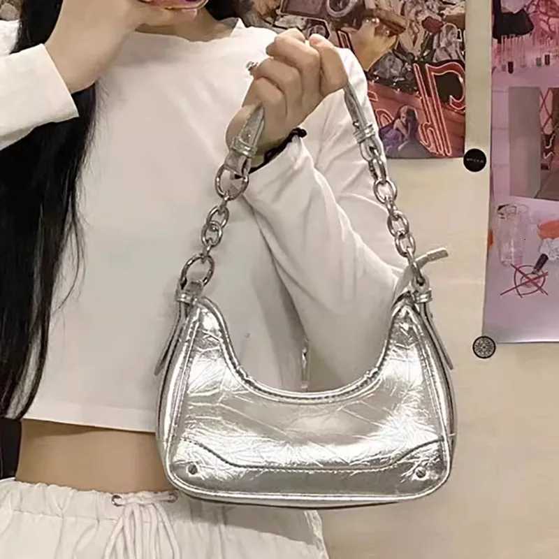 2025 Wen Bag Underarm Bag Chain Handbag Wens Shoder Bag Fem Crossbody Bag Pu Sier Black Handbags Cluh Purse D251017