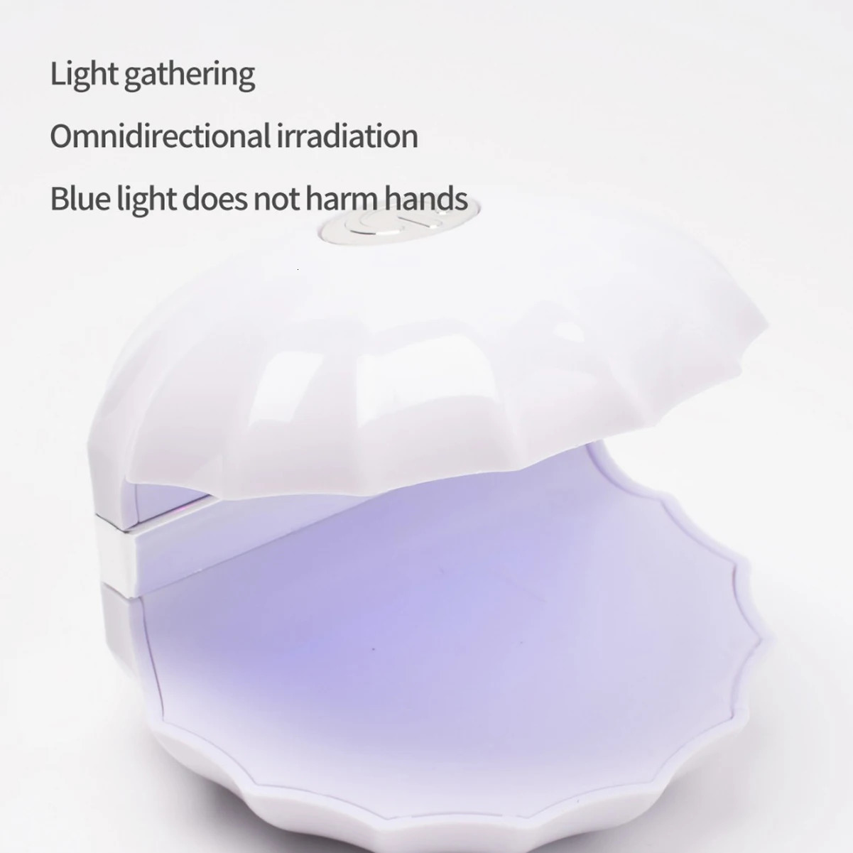 18W Mini Nail Dryer UV LED Lamp Single Finger Potherapy Machine Portable Nails UV Gel Polish Quick Drying Manicure Tools 251014