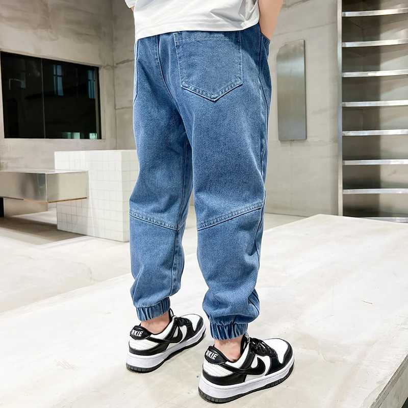 Boys Loose Dad Jeans Spring Autumn Childrens Pants Personalized Leggings Comfortable Fit for Ages 514T251017