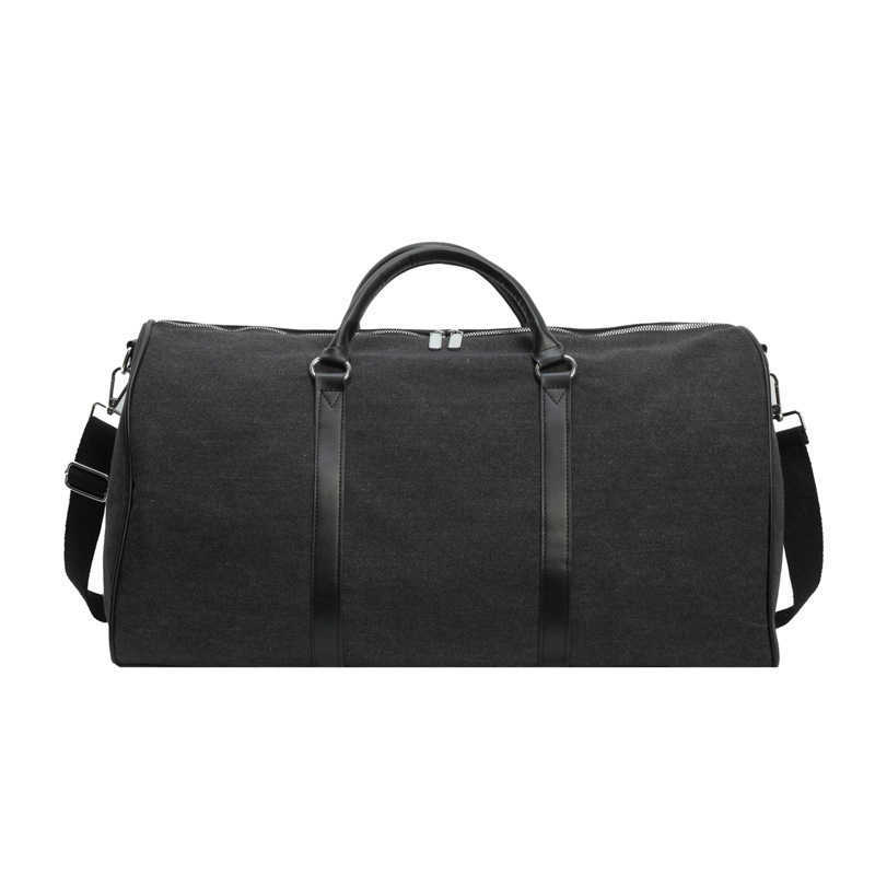 Trendy business travel bag, men's travel fitness bag, women's large capacity waterproof, personalized fashion, solid color luggage bag 25041