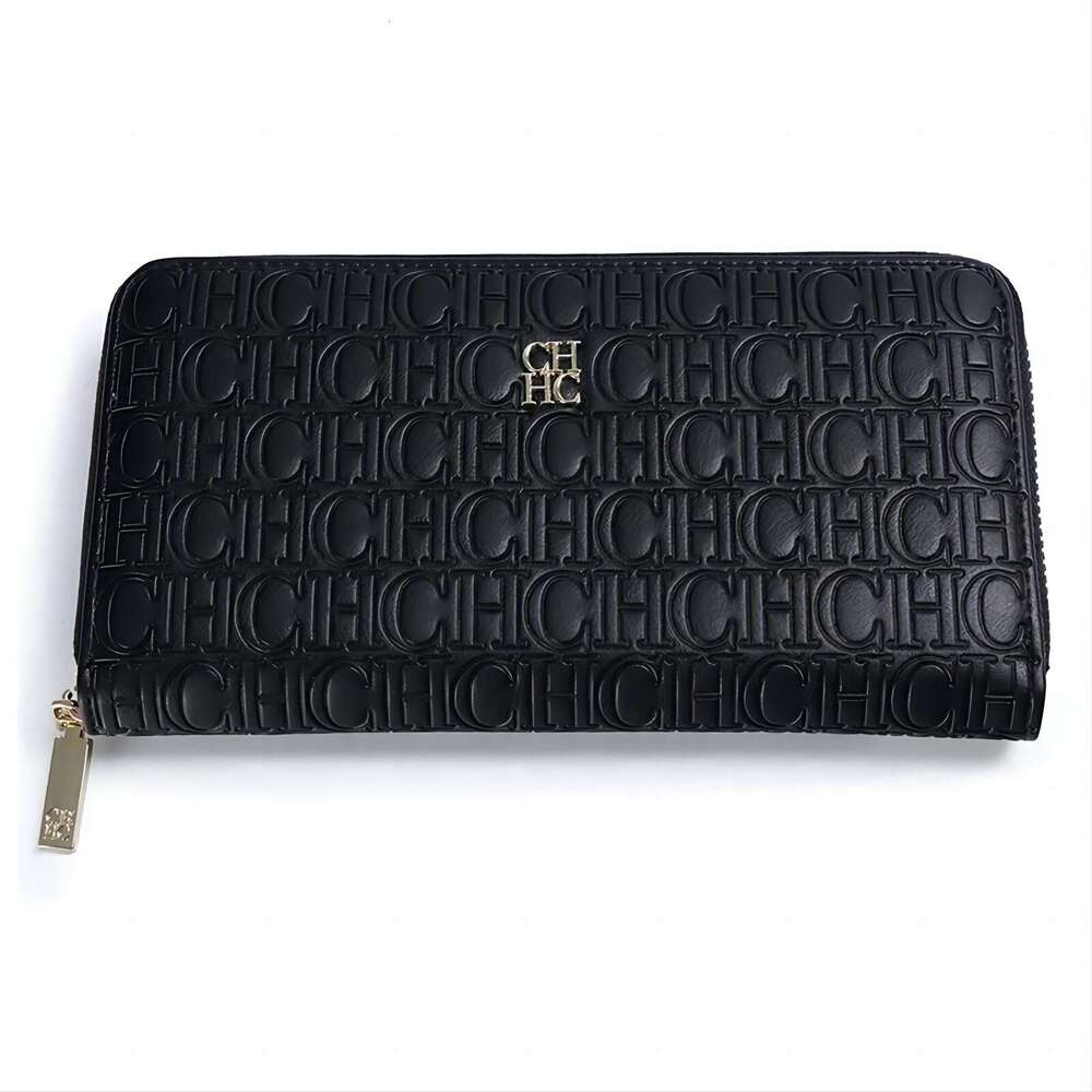 CHHC Small Simple Design Letter Embossing Women's Coin Purse Luxurious Portable Wallet