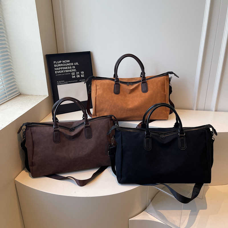 Hot-selling Outdoor Sports Fitness Bag Crossbody Trendy Short-distance Commuting Luggage Bag Large-capacity Travel Bag 250415