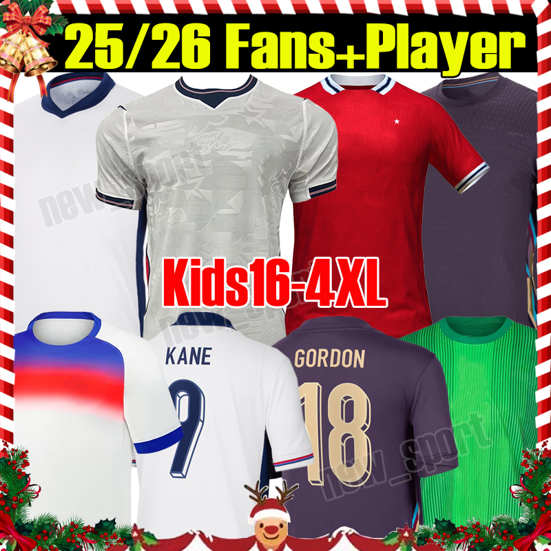 4XL 2026 BELLINGHAM eNgLAnDS soccer jerseys KANE RICE GORDON RASHFORD MADUEKE WATKINS BOWEN EZE GUEHI PICKFORD men women kids kit socks sets football shirts