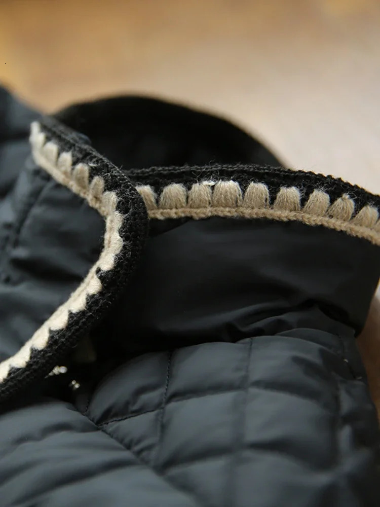 Down Jacket Winter Women 90 White Duck Down Coat Stand Collar Zipper Lace Solid Jacket Thick Warm Snow Parka Outwear European 251014