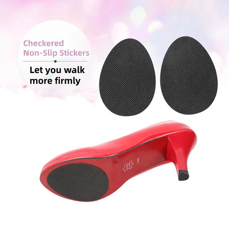 10Pair Durable AntiSlip SelfAdhesive Shoes Mat Non Slip Insole High Heel Sticker High Heel Sole Protector Rubber Pads Cushion 251011