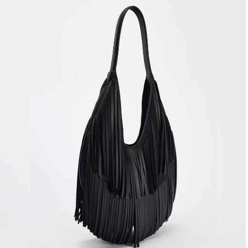 Designer Bags Fashion Crossbody Large Capacity Women Tassels Shoulder Minimalist Fringe Hobo Solid Color For Party Vacation Bag Hot Selling