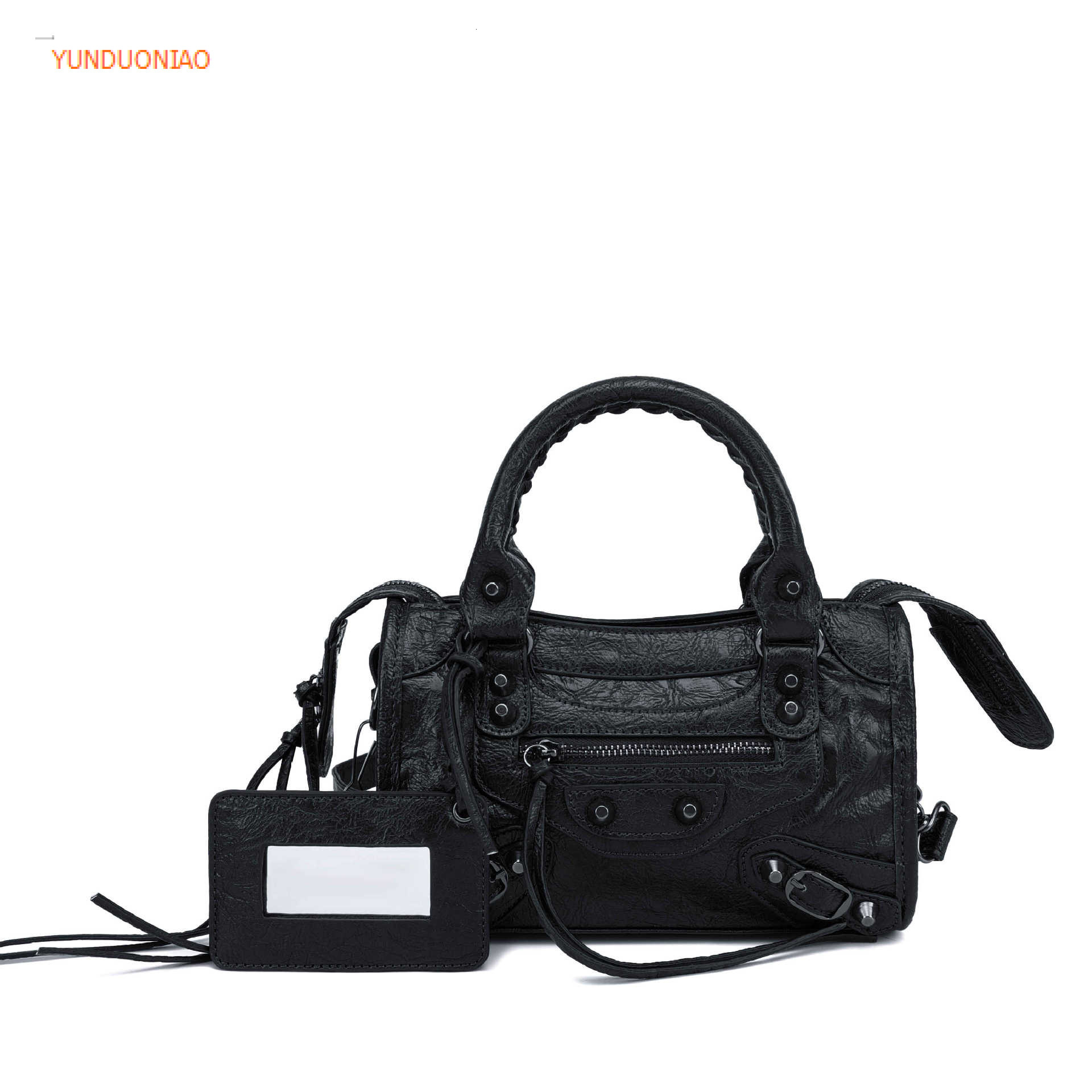 Women's luxury handbag women's crossbody bag mini tassel new autumn and winter designer bag women's motorcycle bag women's shoulde