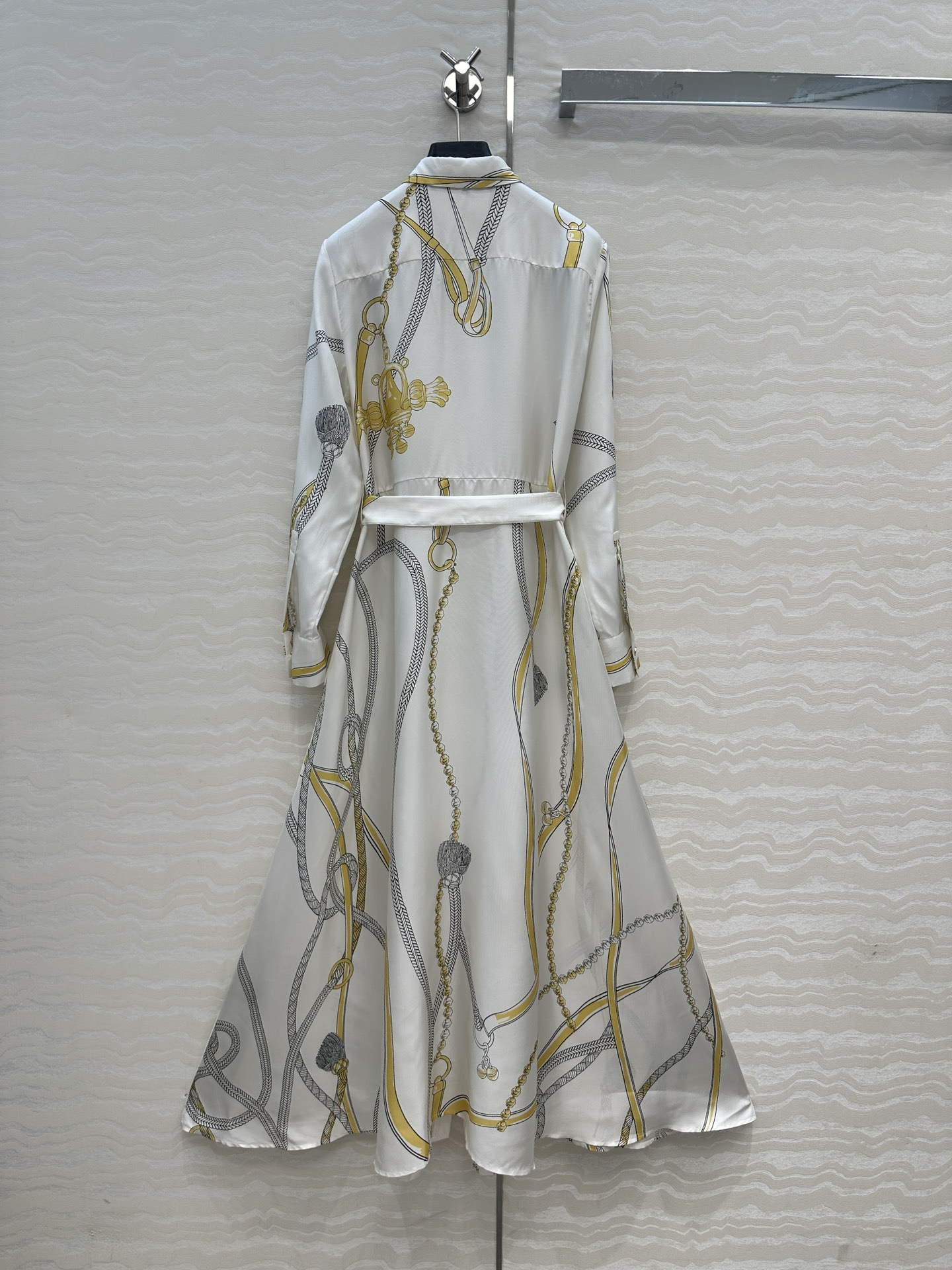 H brand designer silk dress Palefroi Remix Womens summer shirt casual business shirt office lady Fashion