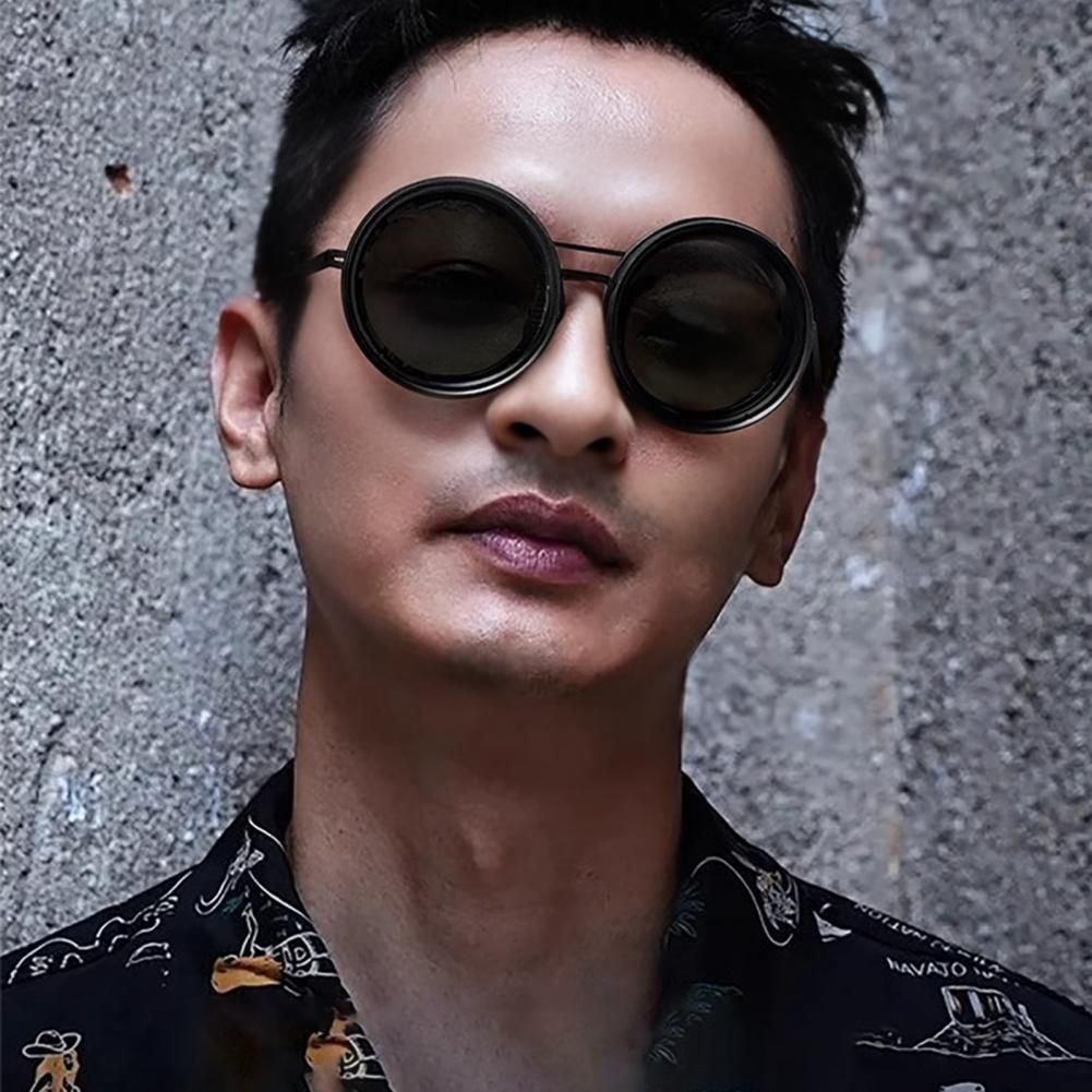 New 9-Speed Nd2-400 Adjustable Light-Reducing Fishing Sunglasses UV Anti-Ultraviolet Personalized Polarized Sunglasses To Send A Lens Cloth