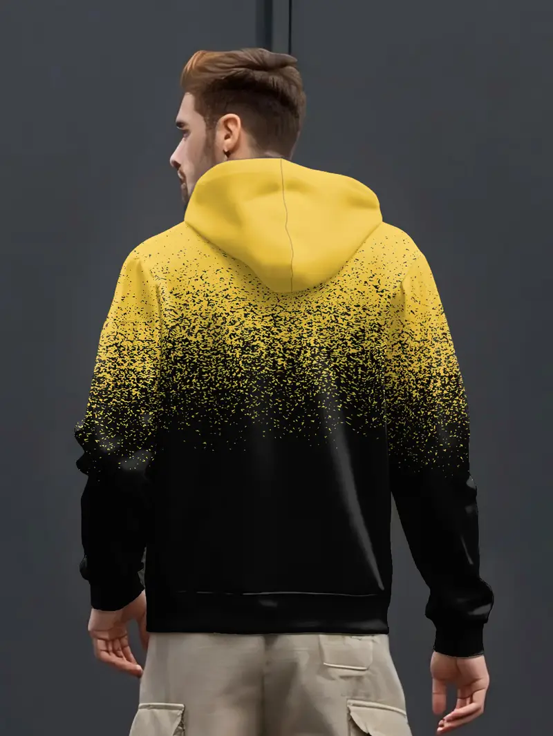 Men's Women's Athleisure Half Zip Pullover Hooded Sweatshirt Soft Fleece Loose Fit Top for Gym Casual Wear Plus Size2-1-1