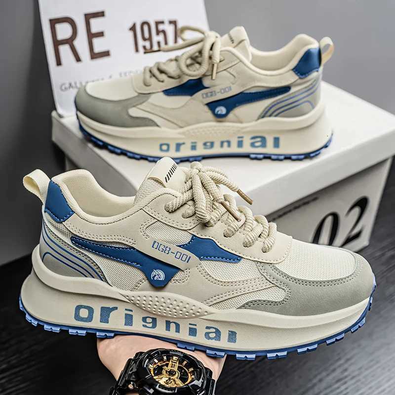 2025 spring mens new outdoor mesh sports shoes breathable comfortable soft sole casual shoes Z251017