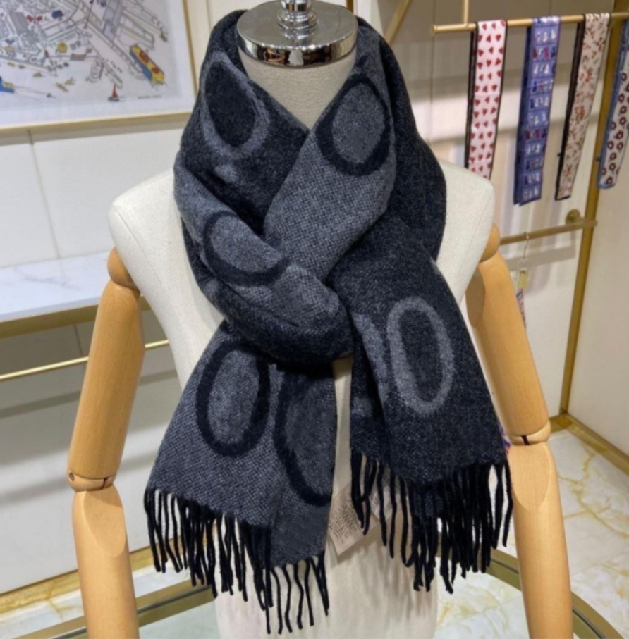 Designer Scarf luxury Cashmere Scarves Womens and mens Monogram scarf Classic Plaid Women Man silk scarf designers with box