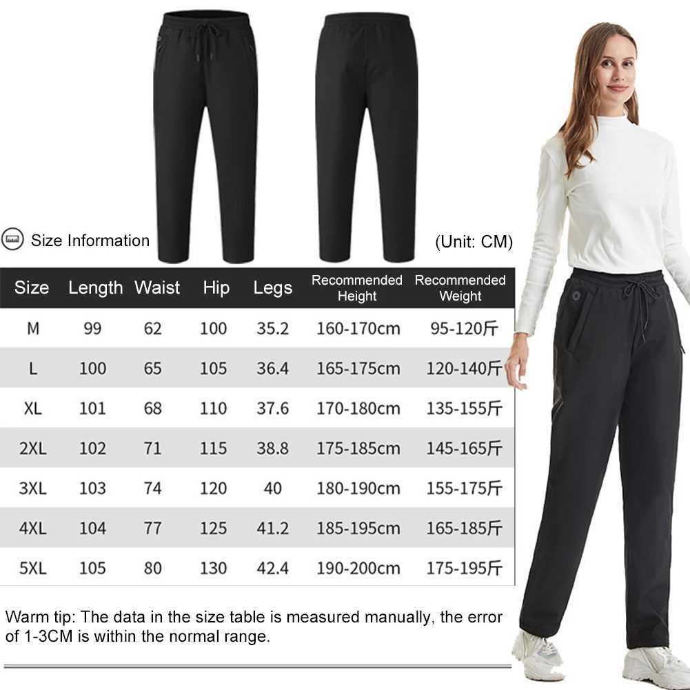 Winter Electric Heating Trousers for Men Women Heated Hiking Pants 12 Heating Zone Ski Wear Heater Sport Thermal Motorcycle Pant H251017