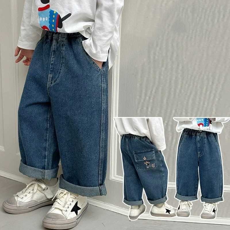 Boys Jean Pants Long Trousers Denim 2025 New Arrive Spring Autumn Babys Kids Teenagers High Quality School Childrens ClothingT251017