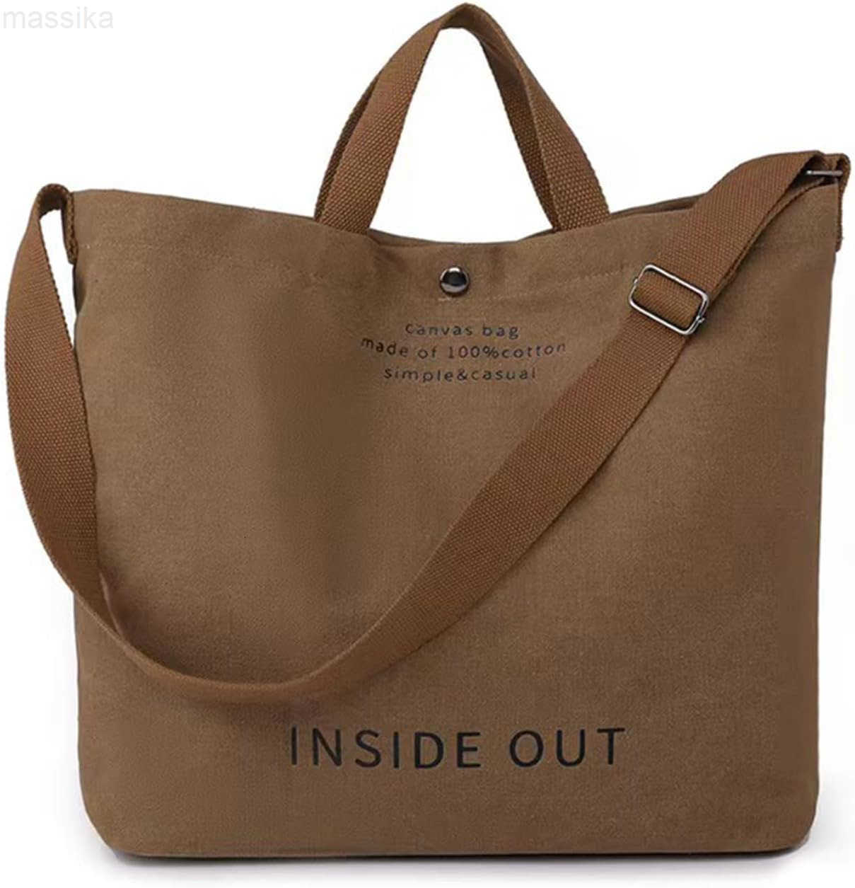 Large Canvas Tote Bag For Women Handbags Casual Shoulder Bag Crossbody Top Handle Bag Crossbody Handbags M251017