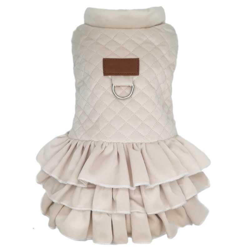 Warm Pet Dog Dress Vest Jacket For Dogs Cats Winter Chihuahua Yorkies Clothes Maltese Clothing Puppy Coat Costume For Pets DogsW251017