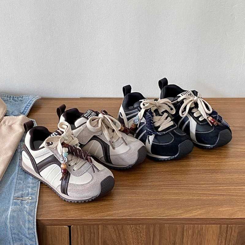 Childrens Shoes Forrest Gump Shoes 2025 Autumn Winter New Korean Fashion Beaded Boys and Girls Sneakers Stylish Casual Shoes W251017