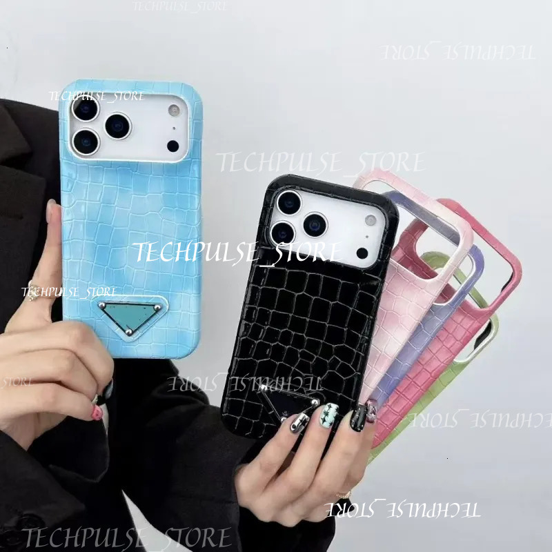 New Designer Fashion Phone For Iphone 17 Case 17Promax 16Promax 16 17Air 15Promax 15Pro tech73 15 14 14Promax 13 13Promax Design Leather Mobile Back Shell