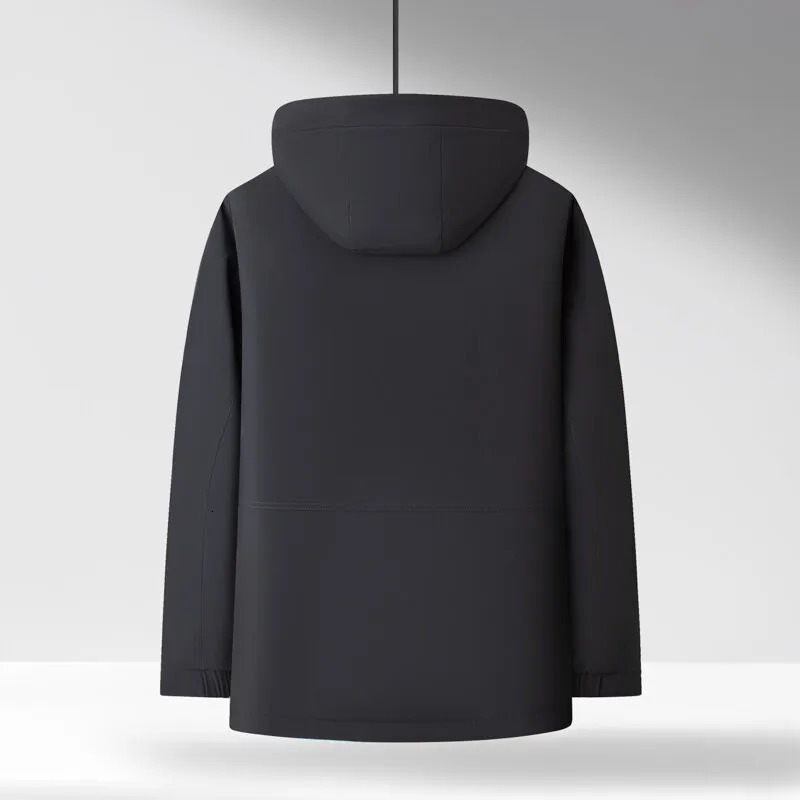 GIOIO mens parka wrinkleresistant and wearresistant fabric thickened and warm casual and versatile cotton jacket 251017