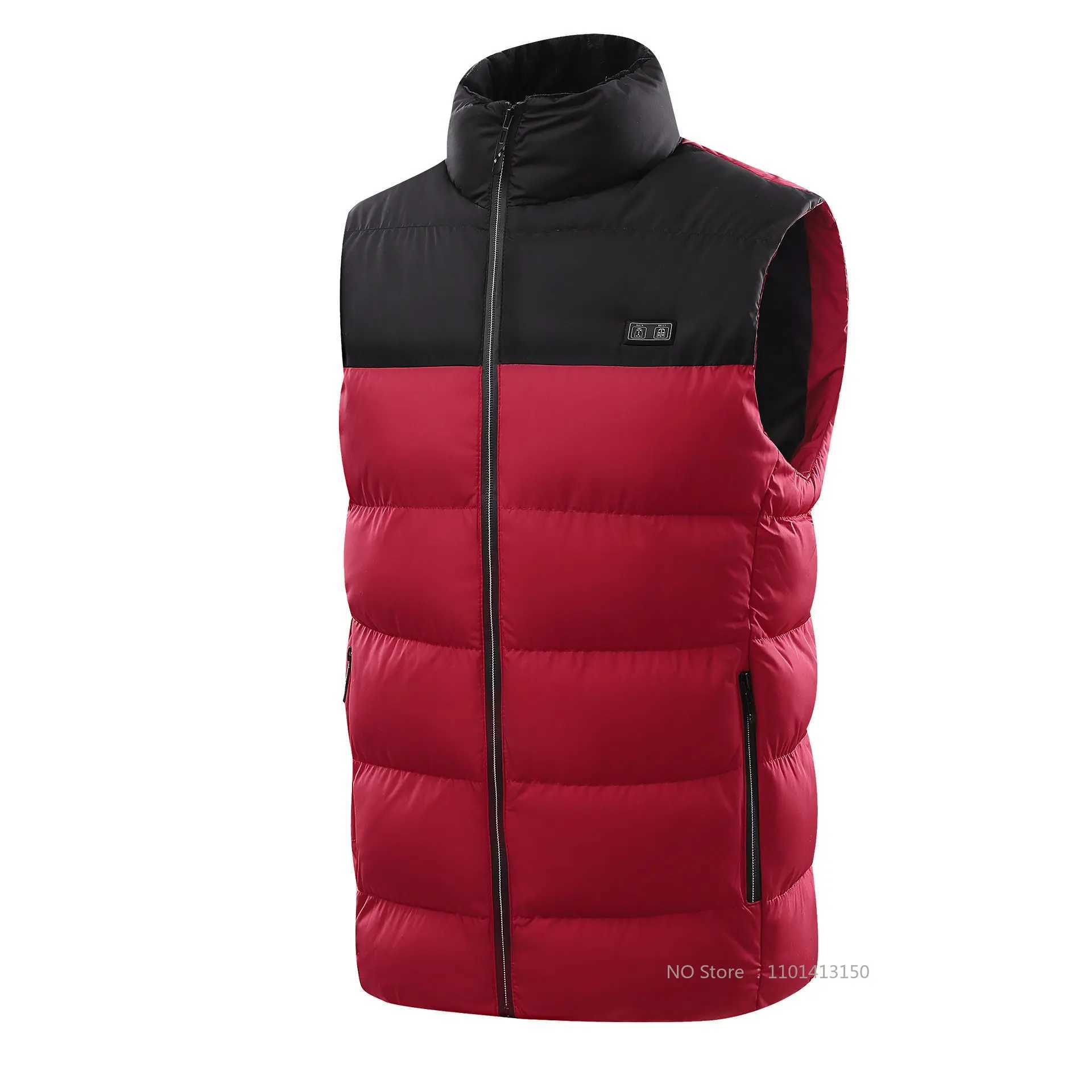 15 Area Men Heated Vests Black Jackets Women Sportswear Hunting Heated Coat Graphene Heat Coat USB Heating Jacket For Camping H251017