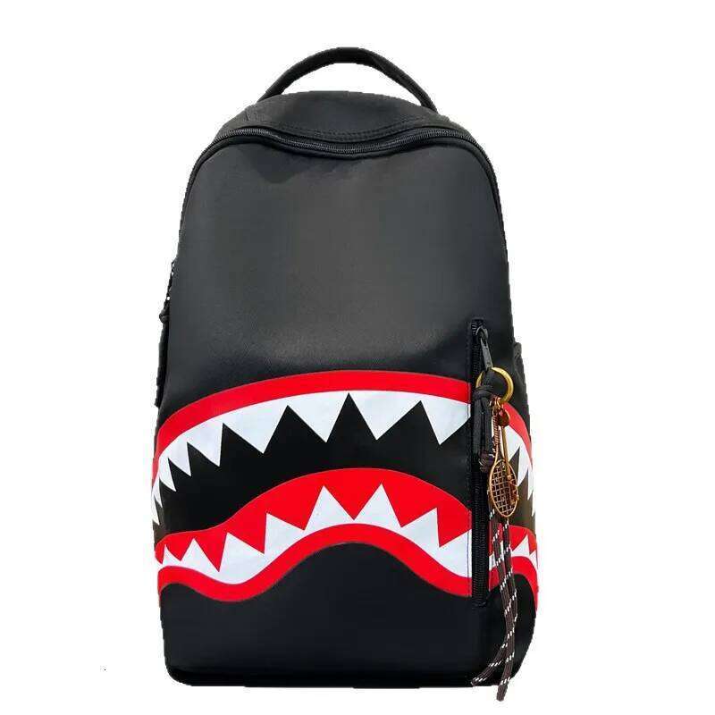 Men's Tactical Backpack: Shark-Mouth Opening Travel Rucksack | Water-Resistant Student Daypack for Outdoor Hiking & College