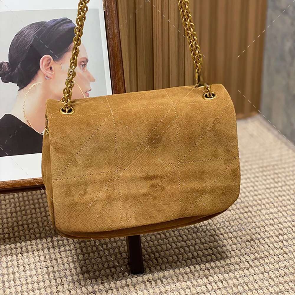 designer super shoulder 25cm crossbody suede chain bag Luxury Bag
