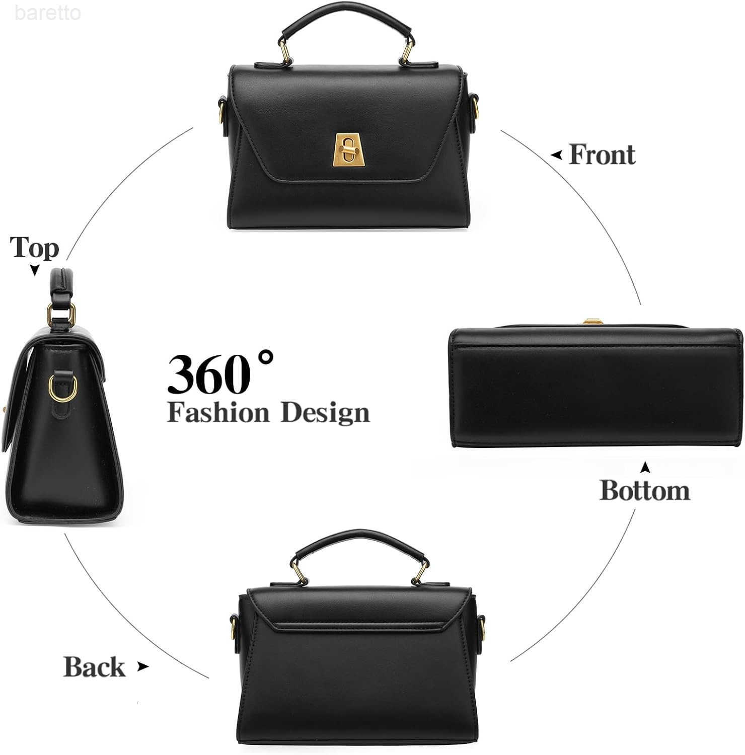 Crossbody Bags for Women Top Handle Handbags Ladies Purses Leather Satchel Z251017