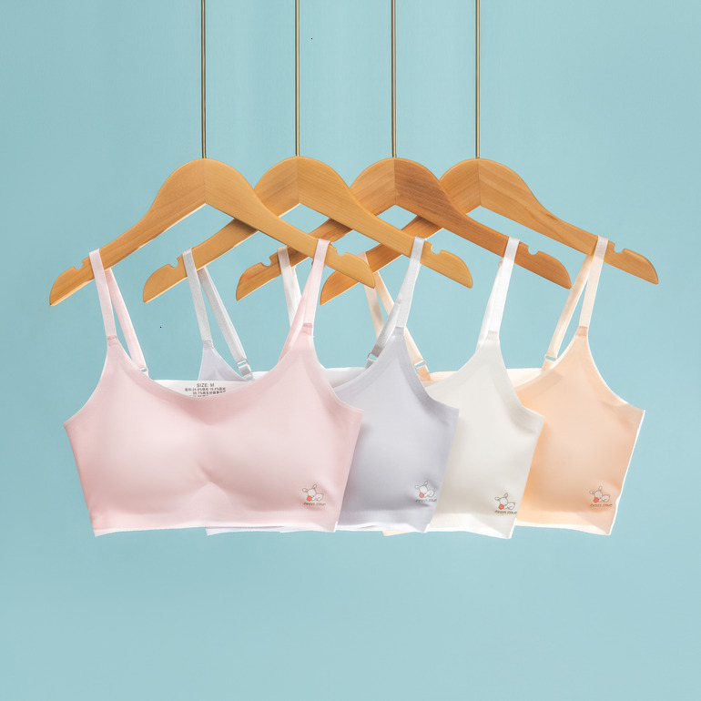 Elementary Schoolers Transition Bras: Smooth Fabric No-Hook Design hot-sale products for girls