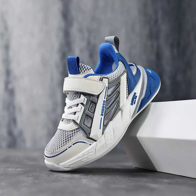 2025 Fashion Blue Running Shoes For Kids Outdoor Light Child Sneakers Comfy Soft Sports Shoes for Boys Trainers zapatillas nioT251017