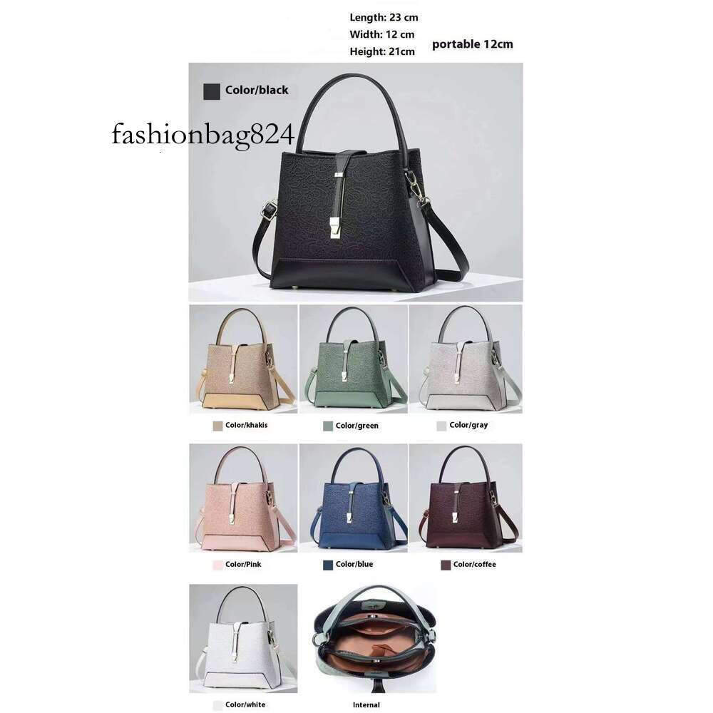 New Tote Leather Classy Handbag Professional Shoulder Women Business Office Bag Large Capacity