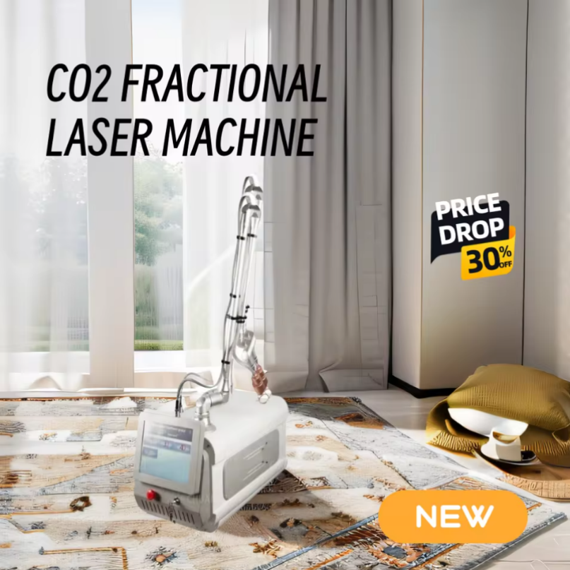 CO2 Fractional Laser 4D Photon Skin Tightening Machine for Acne Scars Wrinkles and Skin Repair Professional Salon Use