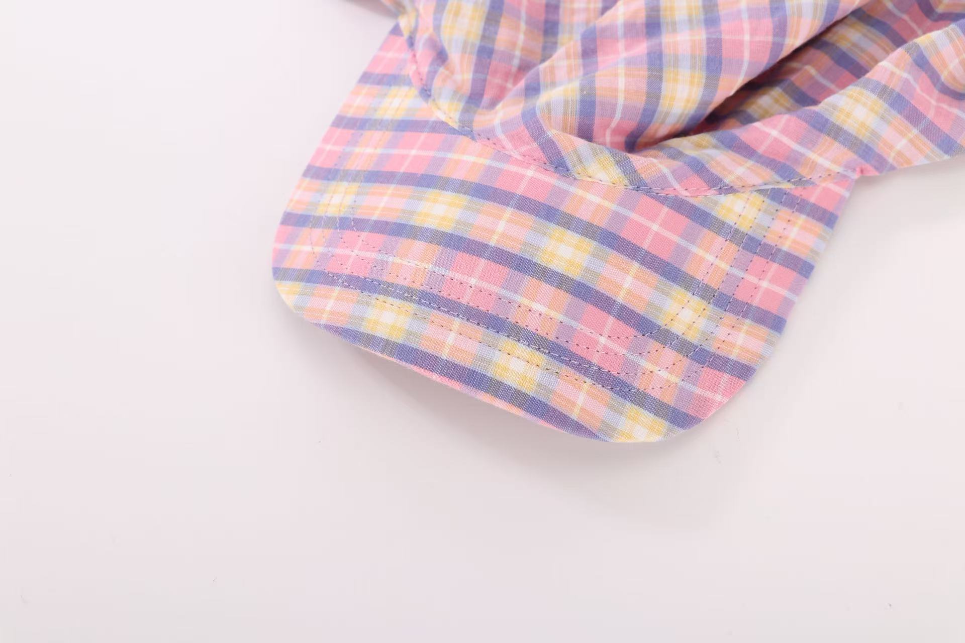 Village girl hat with large eaves for sun protection and UV protection