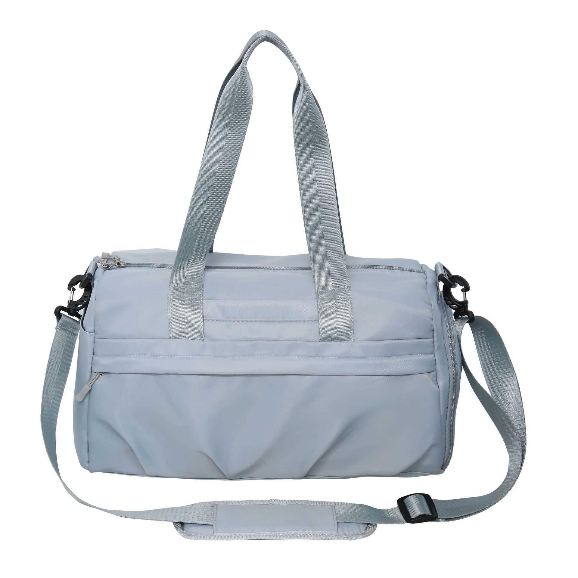 Lightweight Single Shoulder Handbag for Short Trips, Dry and Wet Separation, Large Capacity Sports Training Bag, Trendy Fashion Travel Bag 250415