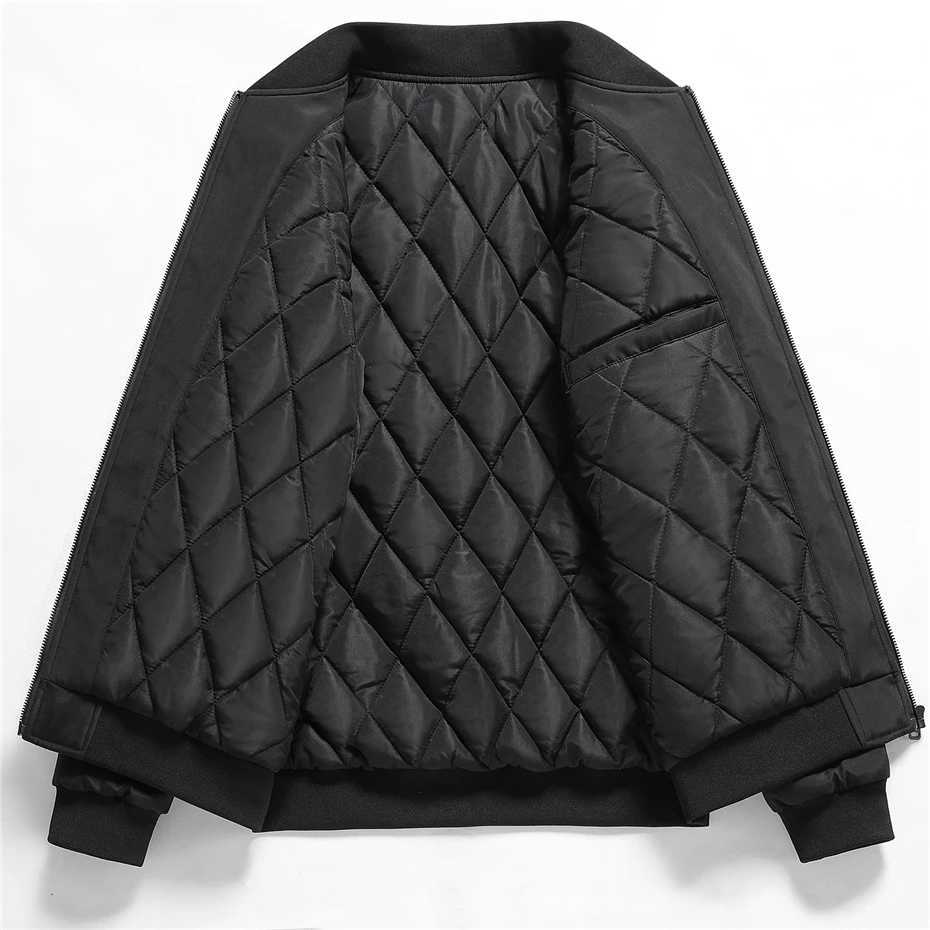 Autumn Winter Thick Bomber Jacket Men Plus Size 8XL Varsity Jackets Fashion Casual Baseball Coat Male Big Size 8XL J251017