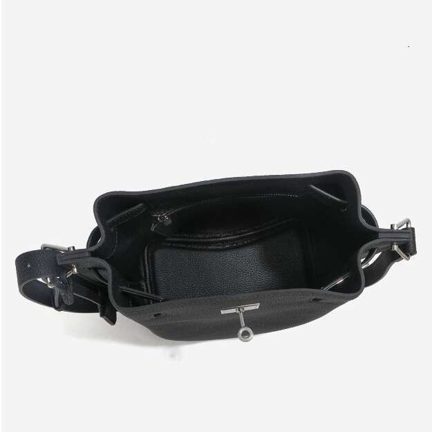 Togo Top Layer Cowhide Bucket Genuine Leather Women New Niche Design Trendy Shoulder Crossbody Bag High Quality