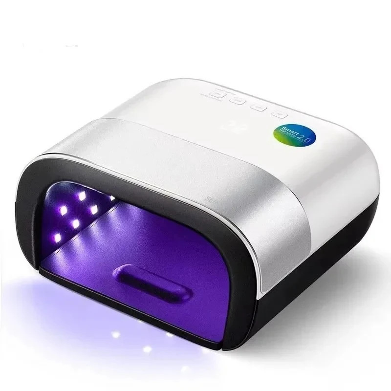 Nail Dryer Smart 20 48W UV LED Lamp Nail with Smart Timer Memory Invisible Digital Timer Display Nail Drying Machine 251014
