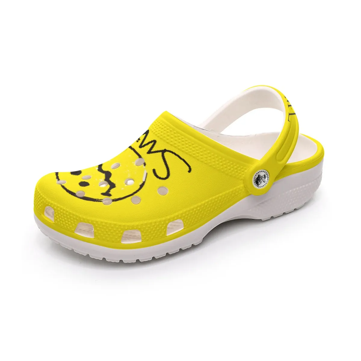 DHgatepod Men's Allover Print Classic Clogs | 2-Way Sandal & Slipper | Lightweight Soft EVA | Indoor Outdoor Use