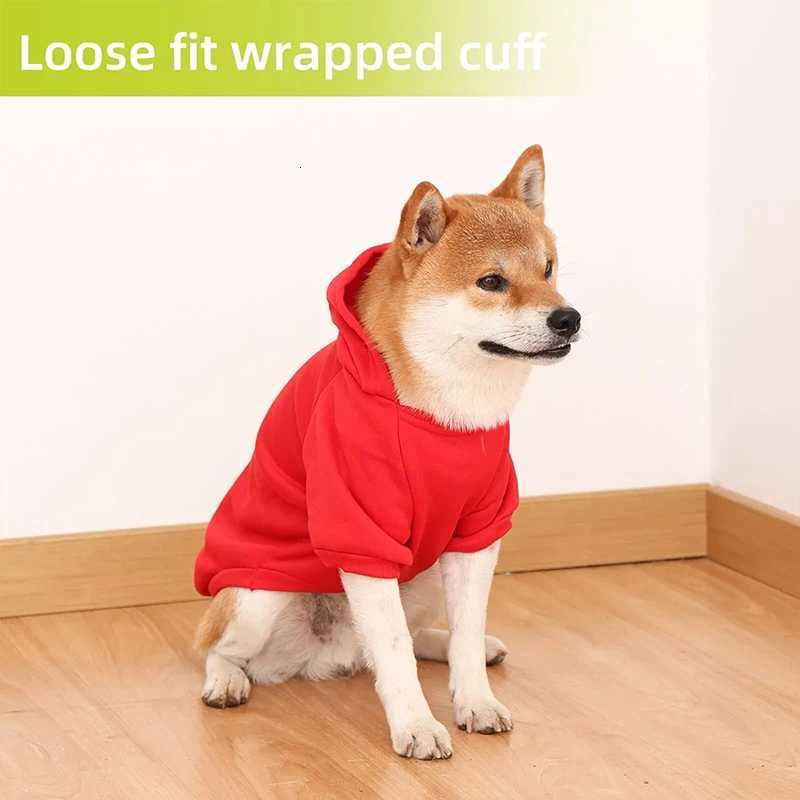2021 Winter Pet Dog Clothes Dogs Hoodies Fleece Warm Sweatshirt Small Medium Large Dogs Jacket Clothing Pet Costume Dogs ClothesW251017
