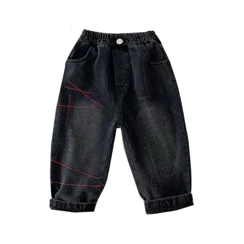 Boys Jean Pants Long Trousers Denim 2025 Graceful Spring Autumn Babys Kids Teenagers High Quality School Childrens ClothingT251017