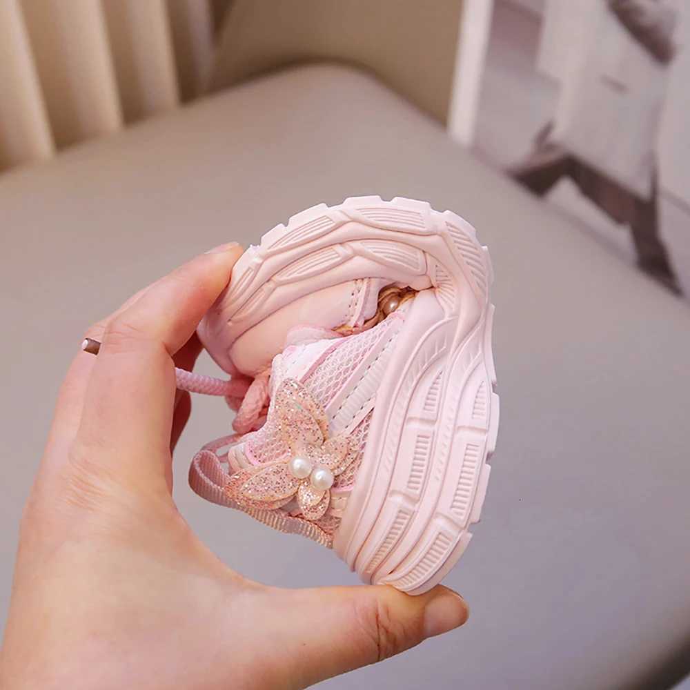 PU Leather Sport Shoes For Children 2025 Trend Fashion Girls Sneakers Antislippery Child Sneakers Fashion Running Shoes KidsT251017