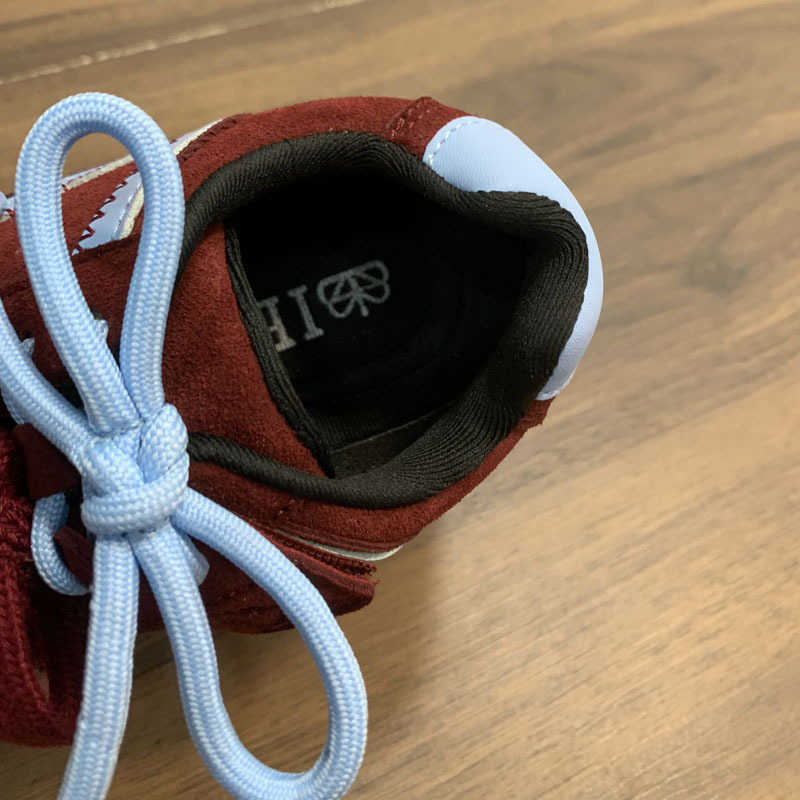 Suede Soft Leather Loafers Soft Sole Comfortable German Training Forrest Gump Shoes 2025 Autumn Childrens Sports Shoes Boys and Girls Sneakers W251017